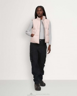 Moose Knuckles Cloud Woodridge Vest Naisten Vests Pinkki | 85IGARBDV