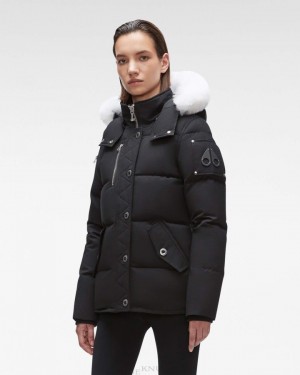 Moose Knuckles Original 3q Shearling Naisten Takit Laivastonsininen Mustat | 60QKDPCFB
