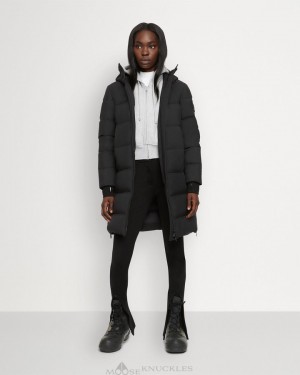 Moose Knuckles Salteaux Jacket Naisten Takit Mustat | 42DVGRXKZ