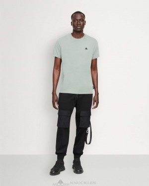 Moose Knuckles Satellite Tee Miesten Tees Shadow | 54RBJYIGZ