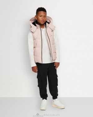 Moose Knuckles Vest Lasten Vests Pinkki | 27VHOMQIA